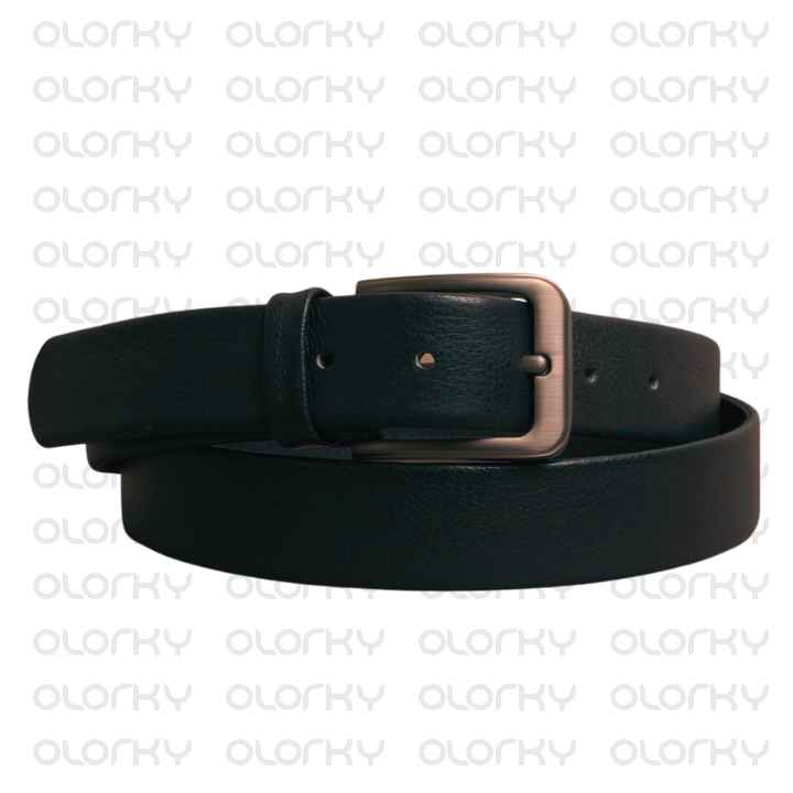 Grace Leather Belt - Black