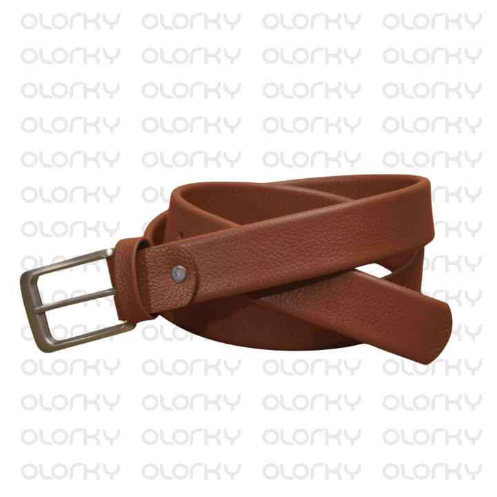 Grace Leather Belt - Tan