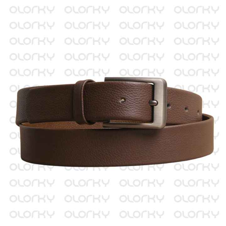 Grace Leather Belt - Brown