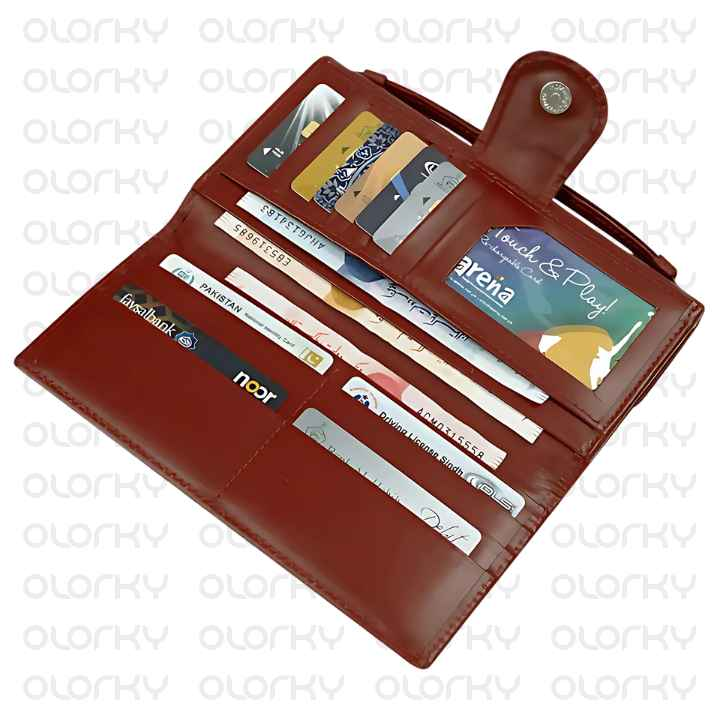 Diva Clutch - Maroon