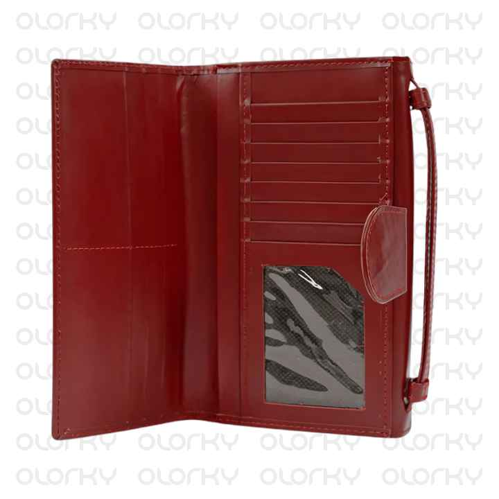 Diva Clutch - Maroon