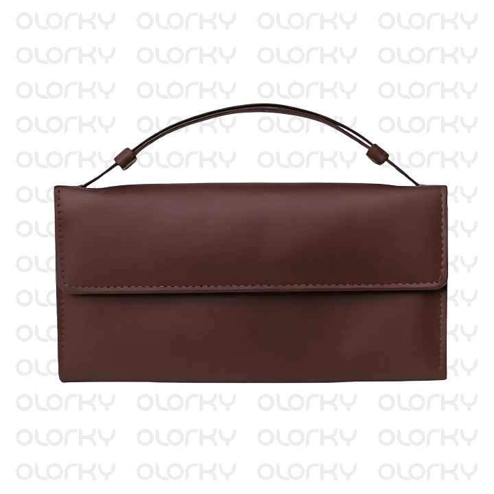 Diva Clutch - Brown