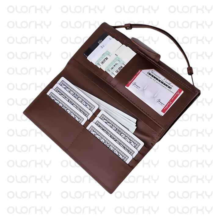 Diva Clutch - Brown