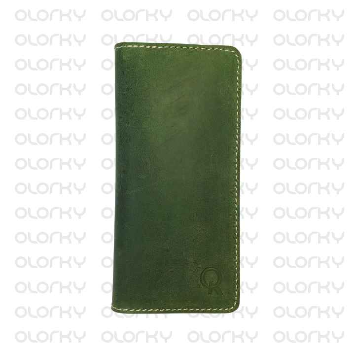 The Dew Drop | The Infinity Wrap | Long Leather Wallet