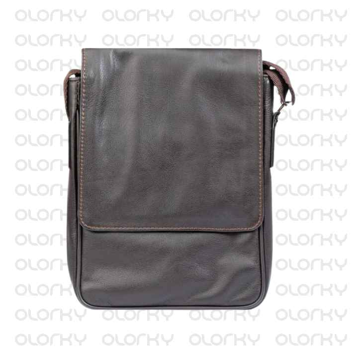 Brown Leather Crossbody Bag