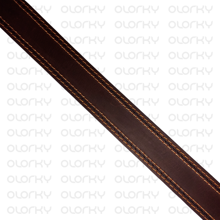 Savage Leather Belt - Brown