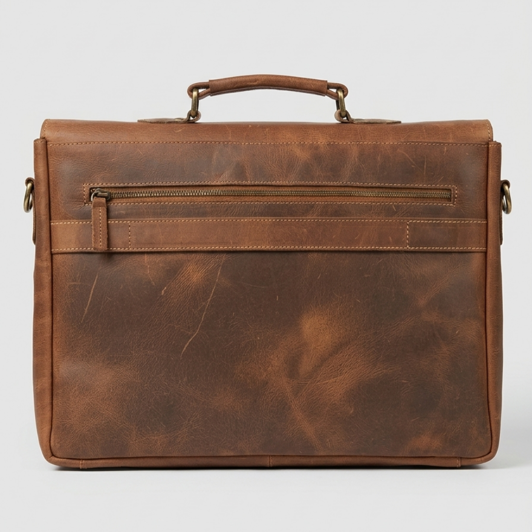 Vintage Leather Laptop Bag